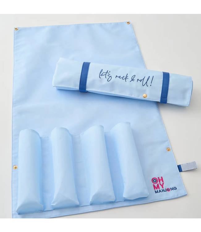 Light Blue Let's Rack & Roll Bag
