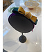 Mardi Gras Velvet Bow Headband
