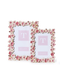 Pink Hydrangea Enamel Frame