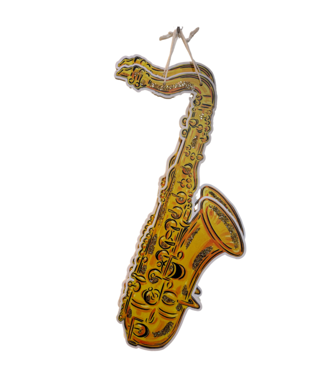 Cynthia Kolls Sax Door Hanger