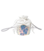 Glimmer Drawstring Cross Body Bag
