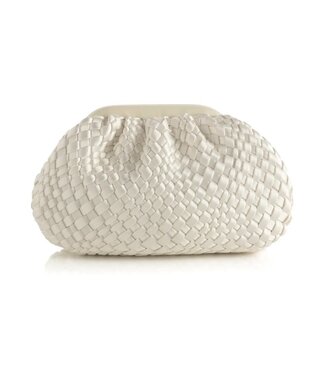 Shiraleah Bailey Clutch, White