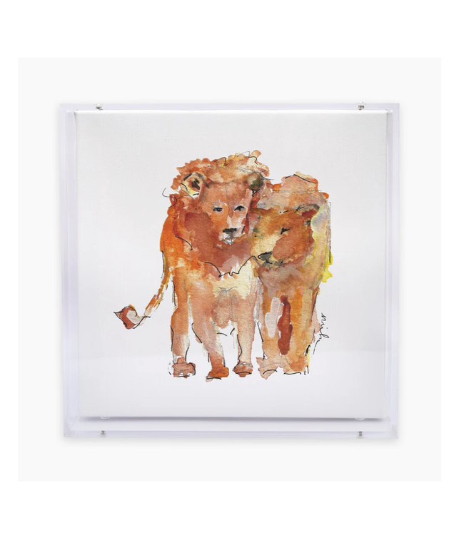 Animal Acrylic Shadow Box 10 x 10