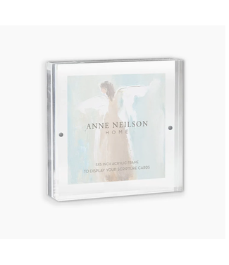 Anne Neilson Home 5x5 Acrylic Scripture Card Frame