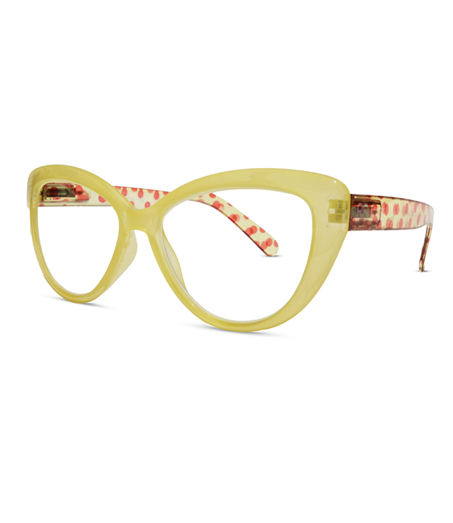 RS1215 Yellow Reading Glasses