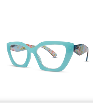 RS Eyeshop RS7108 Light Blue Reading Glasses