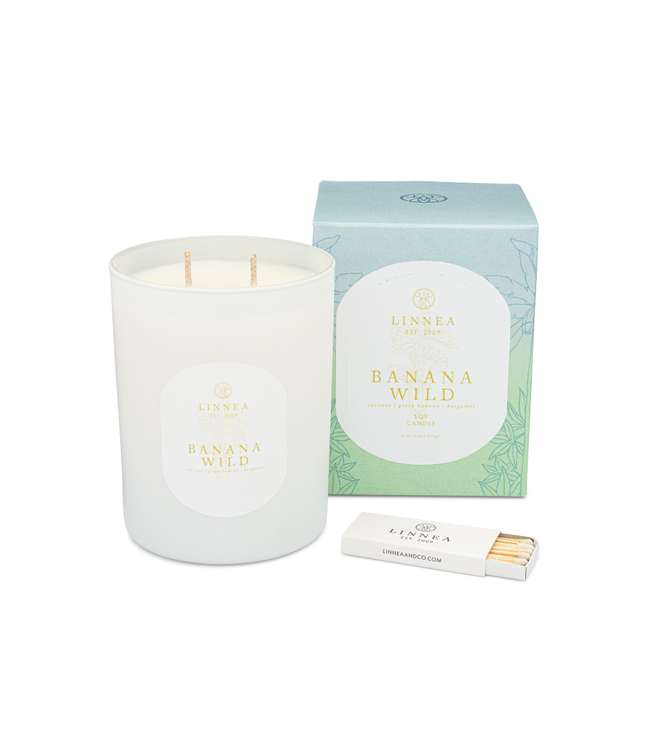 Banana Wild Large 2-wick Candle