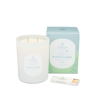 Linnea Poolside Large 2-wick Candle