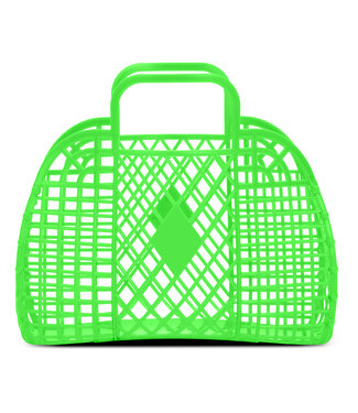 Iscream Green Neon Small Jelly Bag