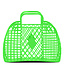 Green Neon Small Jelly Bag