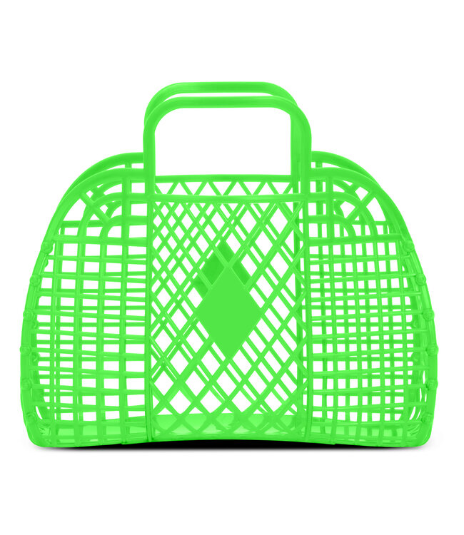 Green Neon Small Jelly Bag