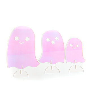 CR Gibson Kailo Chic Iridescent Acrylic Ghosts