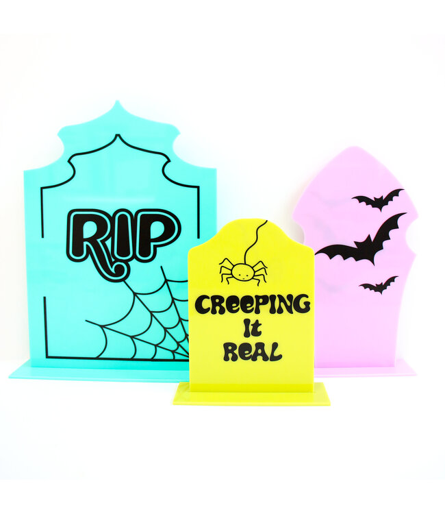 Kailo Chic Acrylic Tombstones Turquoise