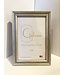 Silver with Light Blue Channel Frame