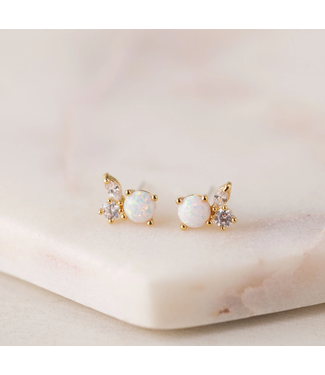 Lover's Tempo Adora Stud Earrings - Opal