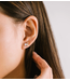 Adora Stud Earrings - Opal