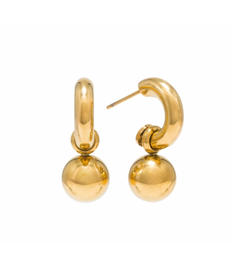 Lover's Tempo Solstice Drop Hoop Earrings