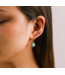 Sorrento Gemstone Hoop Earrings - Amazonite