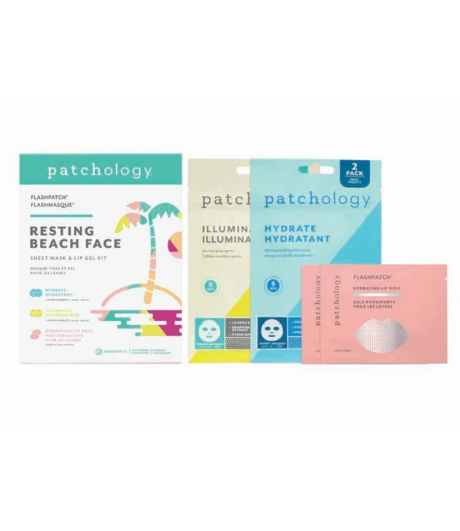 Resting Beach Face Kit