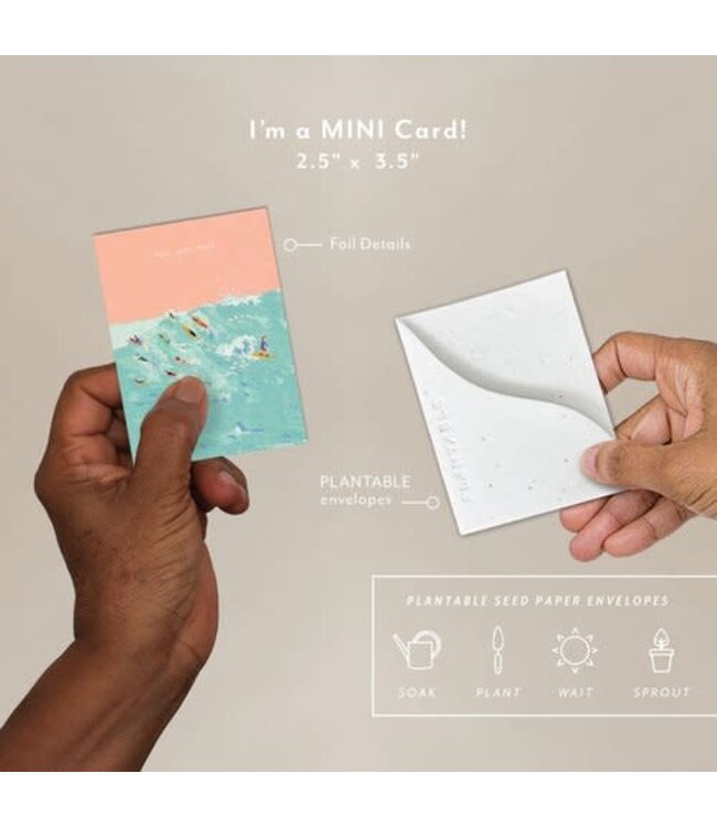 You. Got. This. Seedling Mini Greeting Card