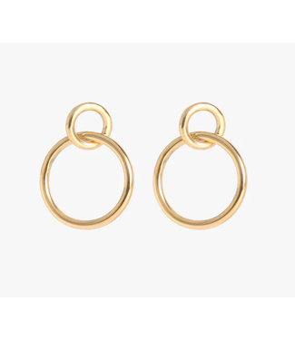 Marrin Costello Ven Hoops 1'' Gold