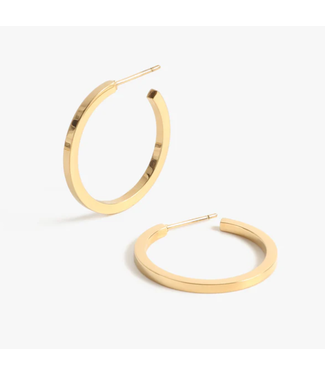 Marrin Costello Jay Hoops 1'' Gold