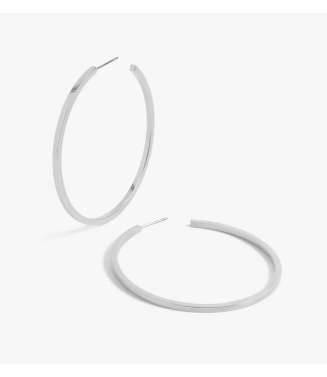 Jay Hoops 2'' Silver