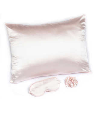 Bella il Fiore Goodnight Satin Sleep Set Pink