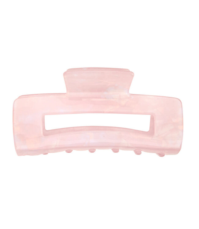 Claw Clip - Pink Marble
