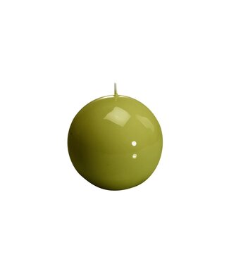 Graziani INC Large Ball Classic Olive Green Candle