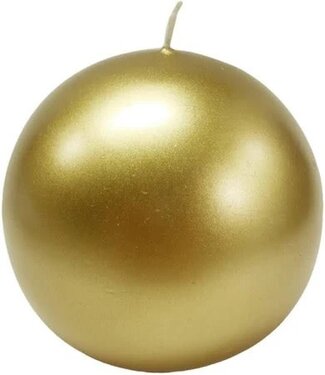 Graziani INC Sheffield Candle Medium  Ball Gold Candle