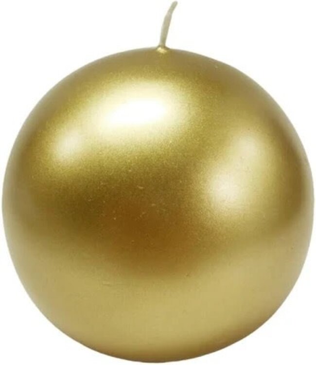 Sheffield Candle Medium  Ball Gold Candle