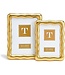 Gold Triple Wave Photo Frame