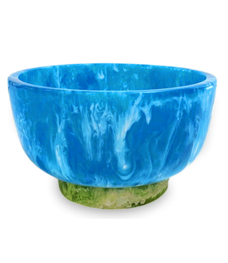 Beatriz Ball Resin Rio Small Bowl Blue + Green