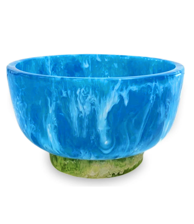 Resin Rio Small Bowl Blue + Green