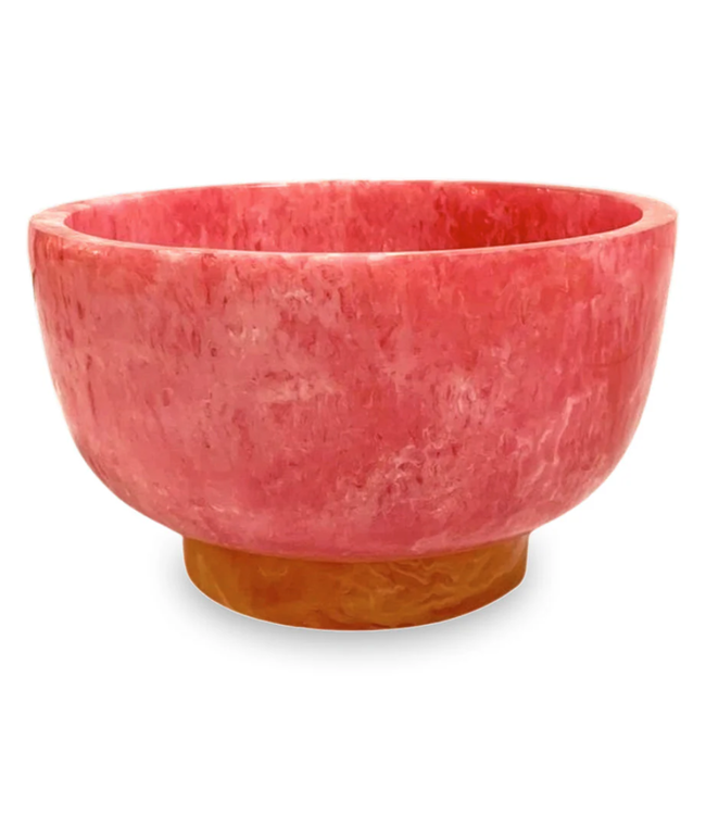 Resin Rio Small Bowl Pink + Orange