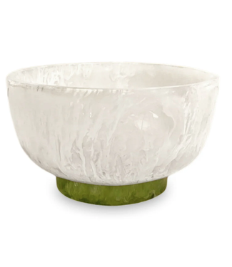 Beatriz Ball Resin Rio Small Bowl White + Green
