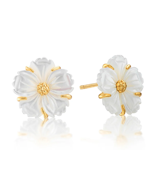 Capucine de Wulf Mermaid Garden Petite Stud Earrings