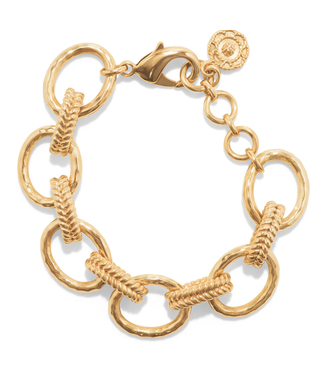 Capucine de Wulf Cleopatra Regal Link Bracelet, 7"+1.5"