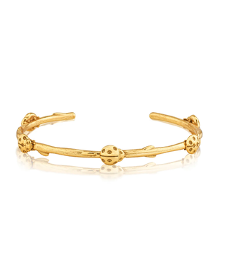 Capucine de Wulf Meadow Ladybug Petite Cuff - Gold