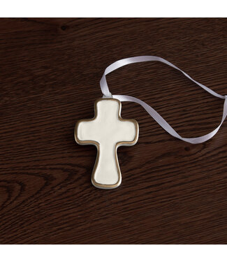 Beatriz Ball ENCANTO Athens Cross Ornament (Sky Blue)
