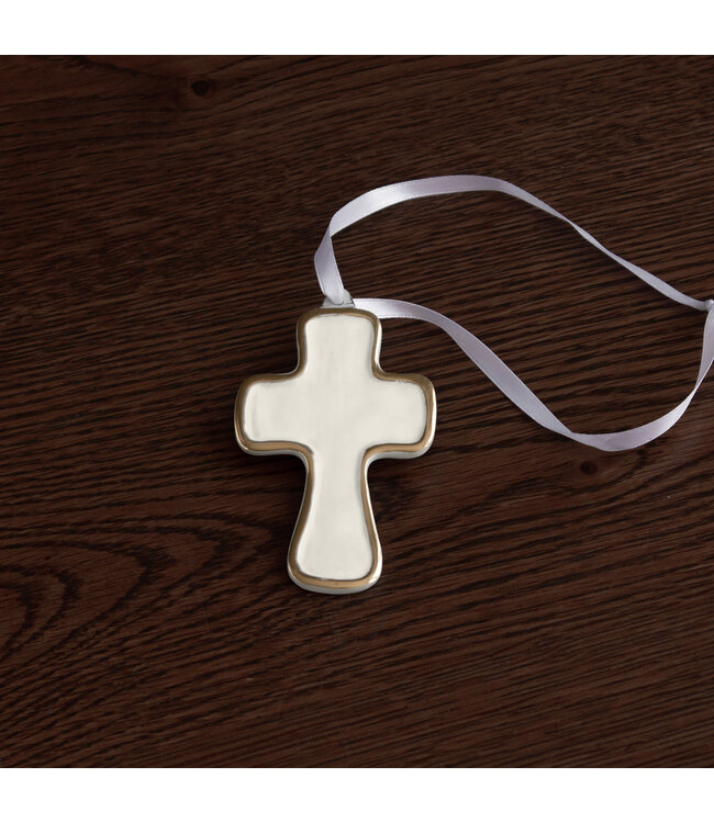 ENCANTO Athens Cross Ornament (Sky Blue)