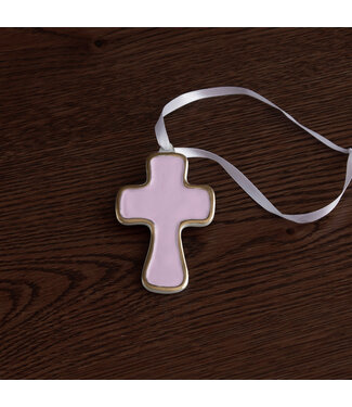 Beatriz Ball ENCANTO Athens Cross Ornament (Lilac)
