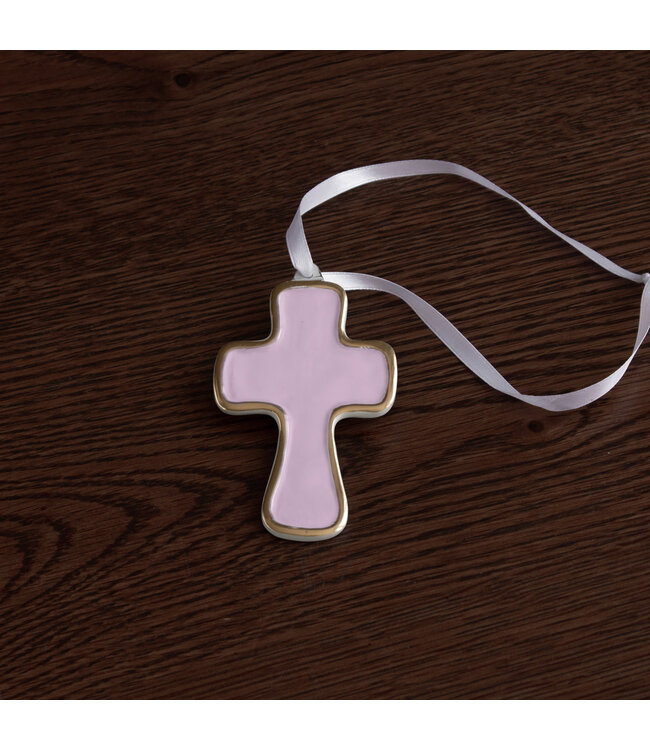 ENCANTO Athens Cross Ornament (Lilac)