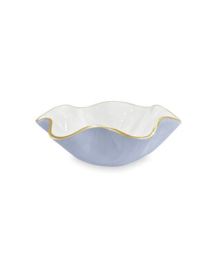 Beatriz Ball ENCANTO Carola Small Round Bowl (Periwinkle and White)