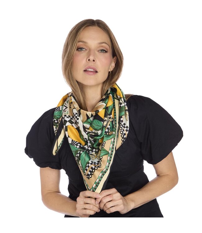 Sicily Medium Square Scarf