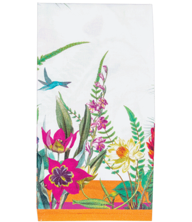 La Dolce Vita Fuchsia Cotton Napkin-Set Of 4