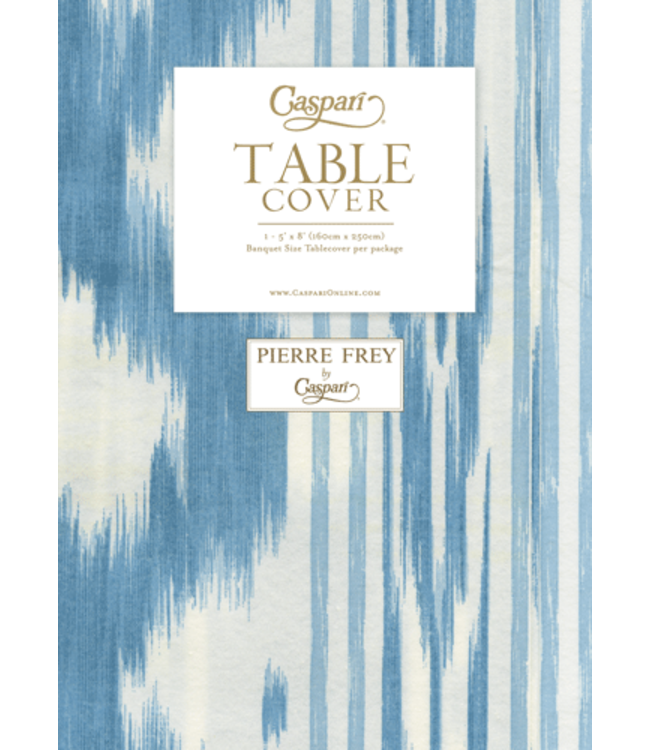 Toile De Nantes Blue Paper Linen Print Airlaid Tablecover