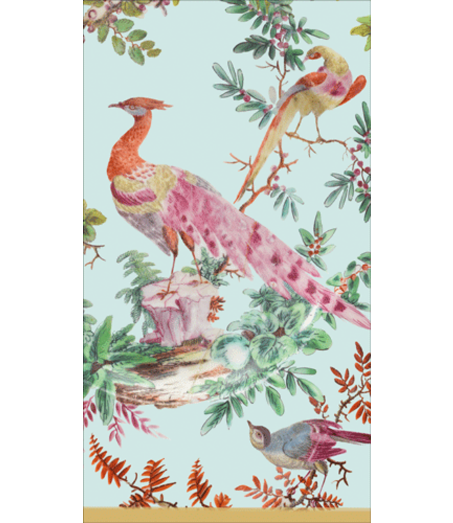 Chelsea Birds Celadon Guest Towel