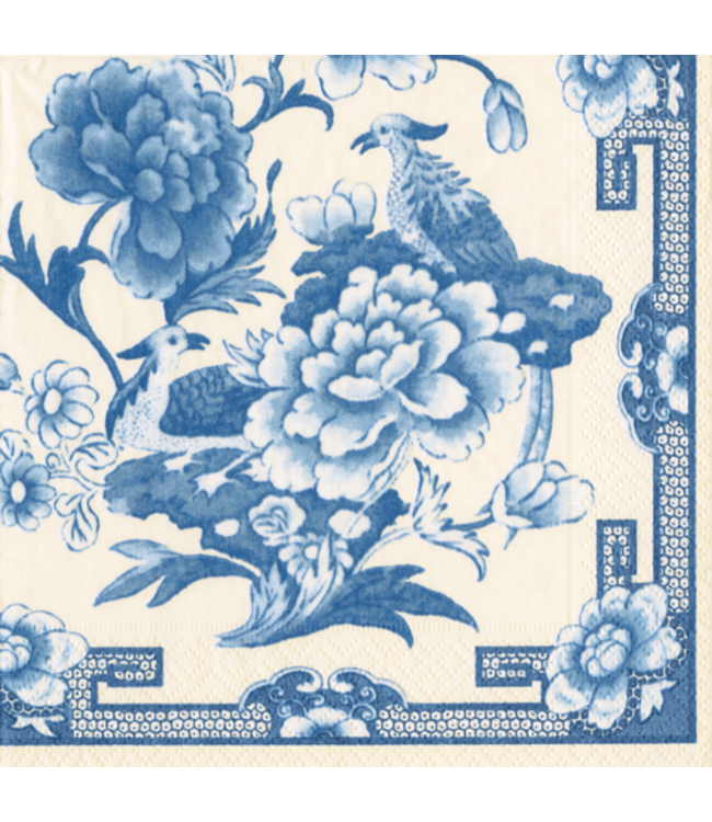 Blue And White Napkin Cocktail